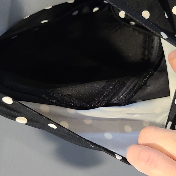 Rose Marie Reid Polka Dot One Piece Swimsuit Sz. M - Picture 7 of 11